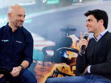 Antonio Lobato y Carlos Sainz Antonio Lobato y Carlos Sainz