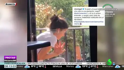 La divertida broma de Dani Rovira a Clara Lago como "resultado de una convivencia en confinamiento" La divertida broma de Dani Rovira a Clara Lago como "resultado de una convivencia en confinamiento"