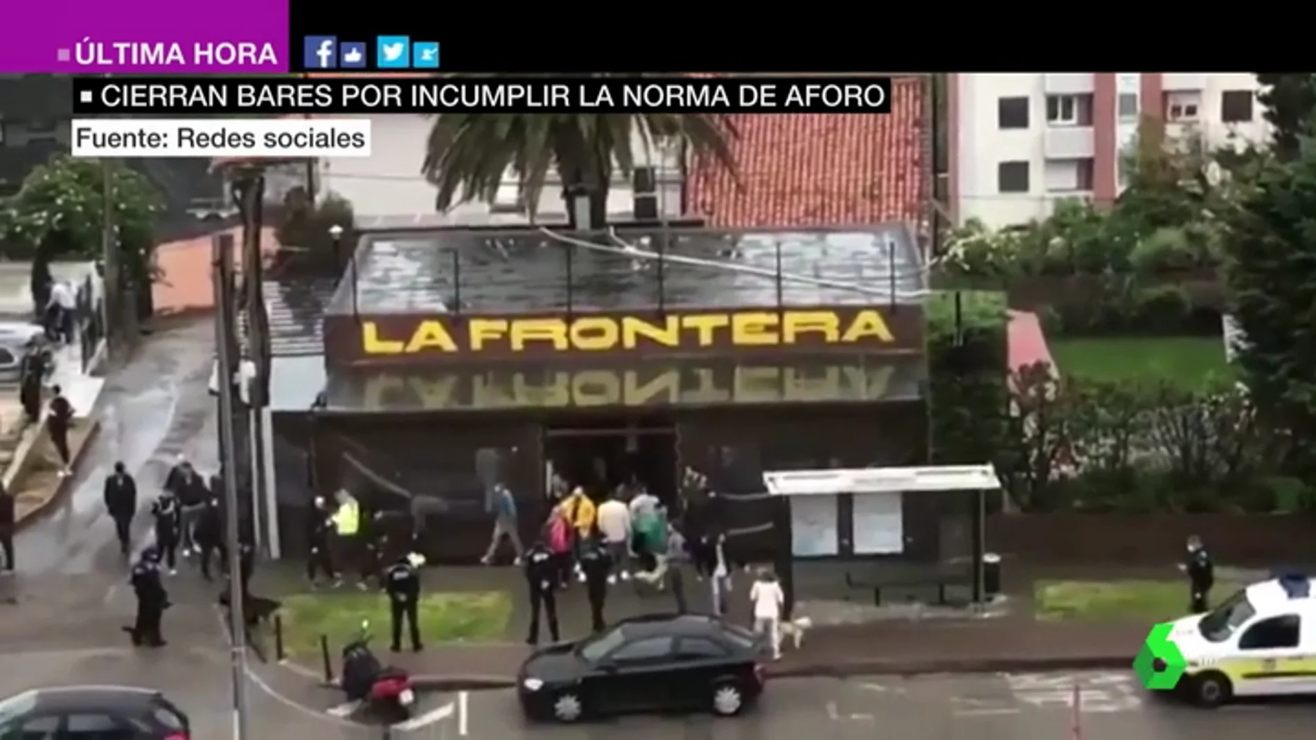 Desalojan un bar en Santander con más de 100 personas en su interior en la fase 1 de la desescalada