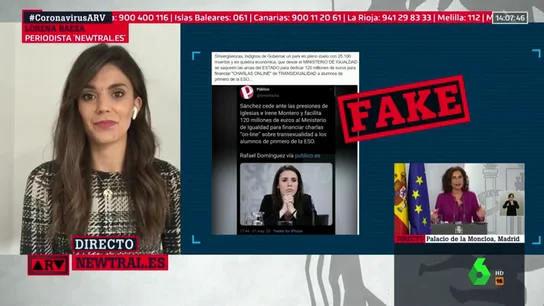 Lorena Baeza, de Newtral.es Lorena Baeza, de Newtral.es