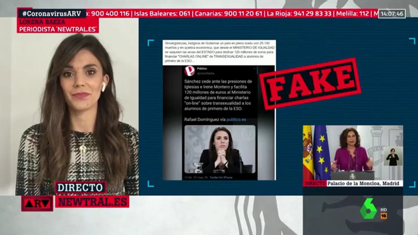 Lorena Baeza, de Newtral.es Lorena Baeza, de Newtral.es
