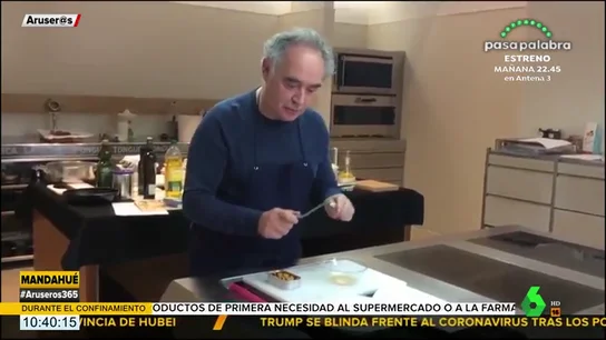 La sorprendente receta de Ferran Adrià hecha con una lata de mejillones que te dejará en shock La sorprendente receta de Ferran Adrià hecha con una lata de mejillones que te dejará en shock