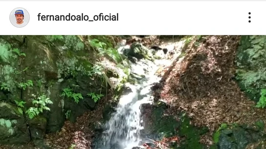 Imagen del Instagram de Fernando Alonso Imagen del Instagram de Fernando Alonso