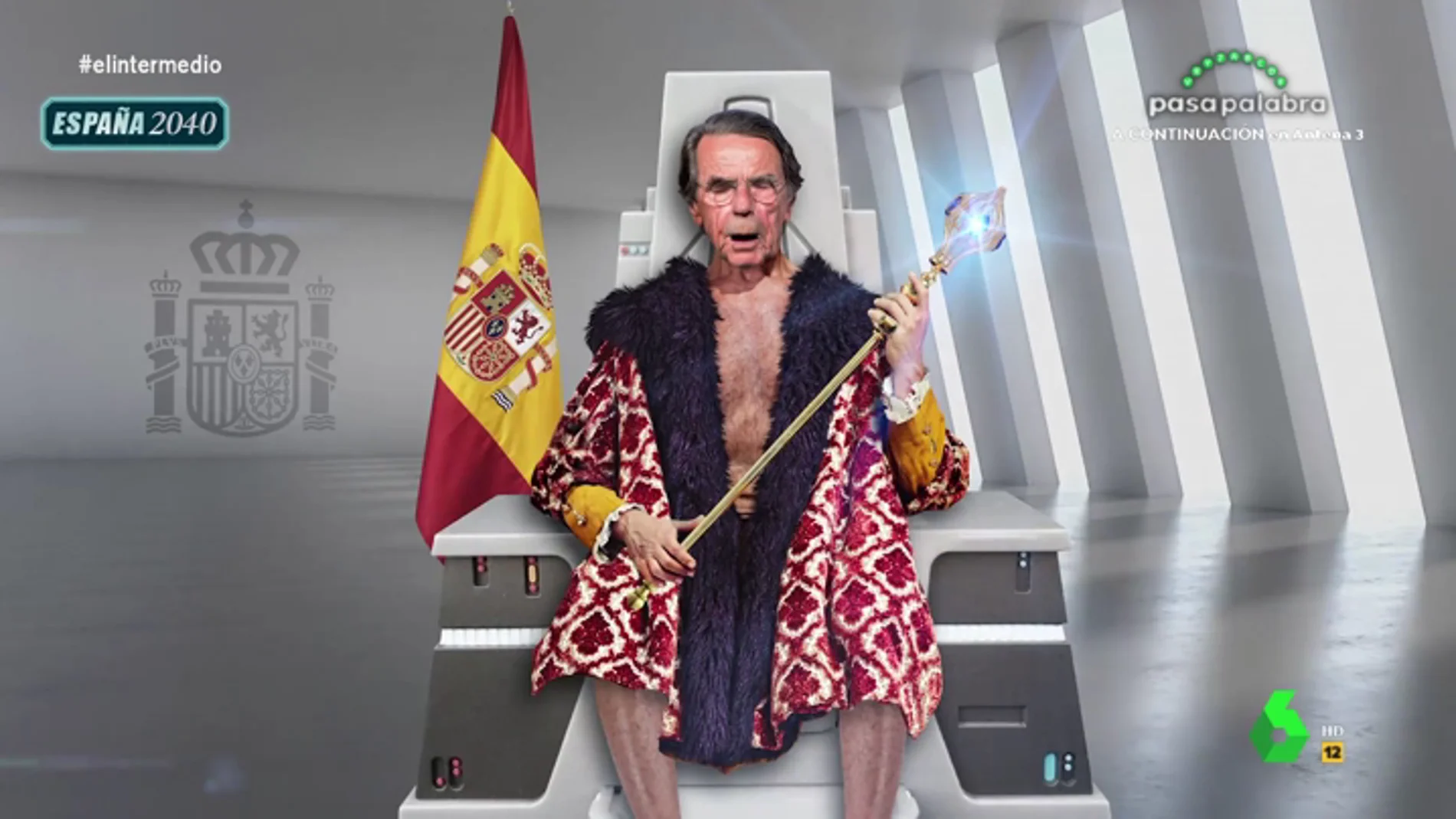 Joaquín Reyes se convierte en Aznar para advertirnos sobre el coronavirus: "En tiempo de rojos, crisis, enfermedad y palomos cojos"