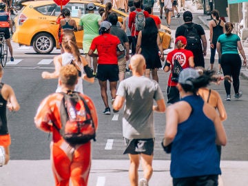 Corriendo por la ciudad