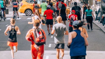 Corriendo por la ciudad