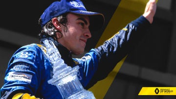 Fernando Alonso con Renault