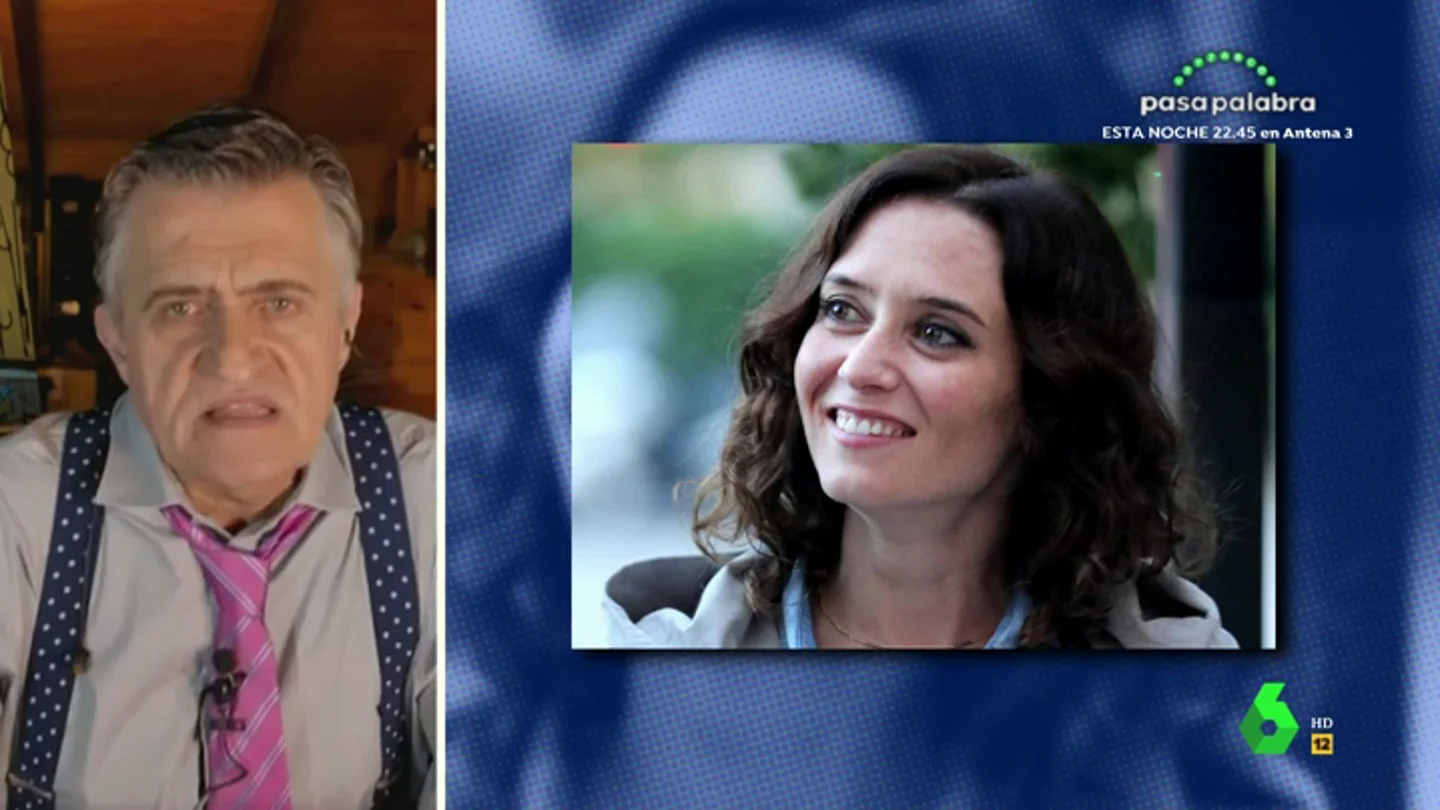 La férrea crítica de Wyoming al 'piropo' de Casado a Ayuso por su gestión del Covid: "Es difícil de asumir" La férrea crítica de Wyoming al 'piropo' de Casado a Ayuso por su gestión del Covid: "Es difícil de asumir"