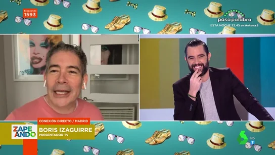 Boris Izaguirre y Dani Mateo Boris Izaguirre y Dani Mateo