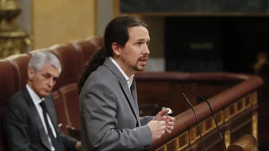 Pablo Iglesias, en el Congreso Pablo Iglesias, en el Congreso