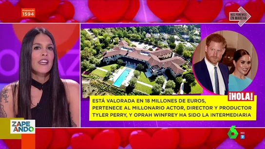 Lorena Castell analiza la mansión de Meghan Markle y el príncipe haRRY Lorena Castell analiza la mansión de Meghan Markle y el príncipe haRRY