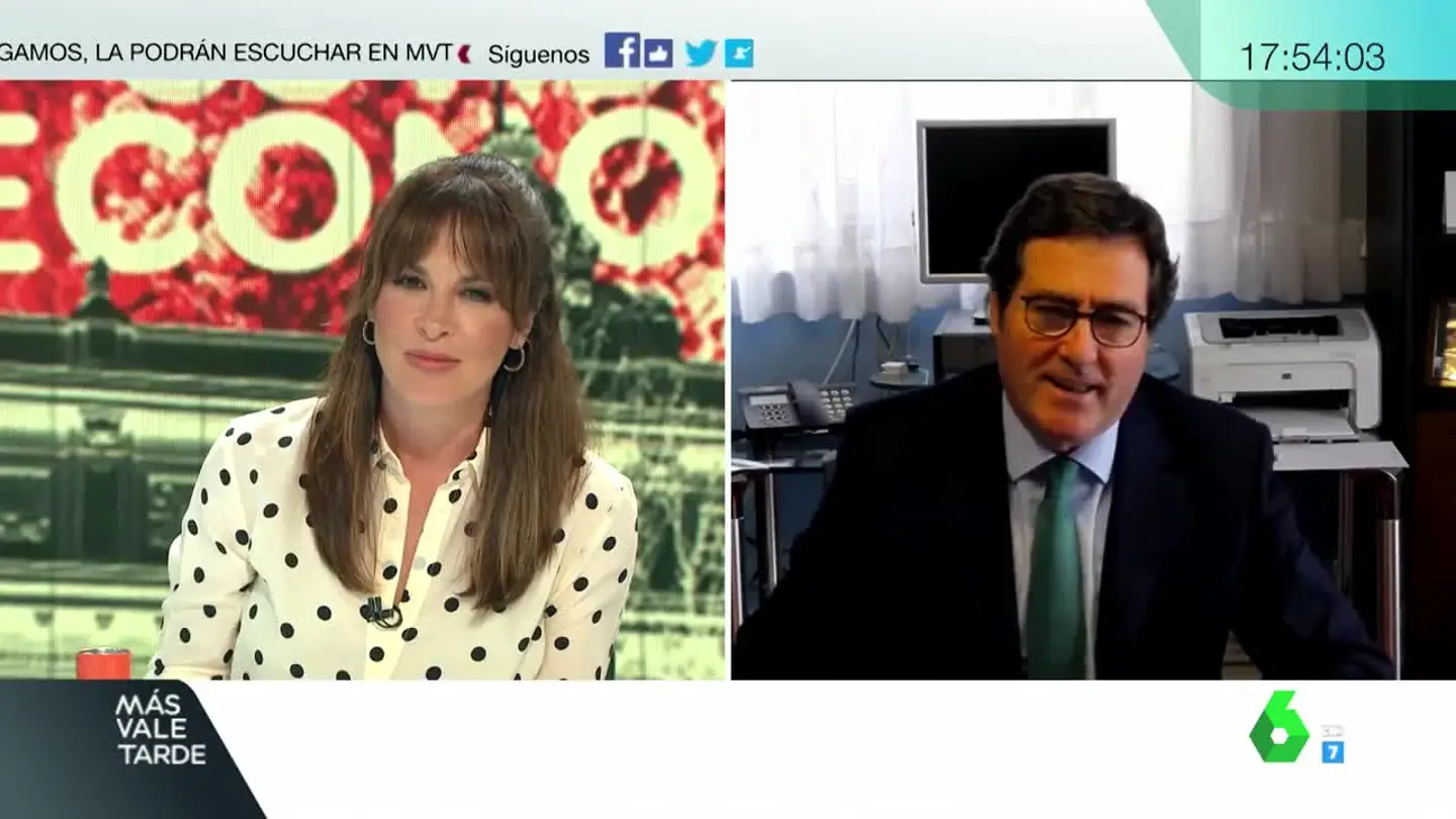 Antonio Garamendi, presidente de la CEOE Antonio Garamendi, presidente de la CEOE