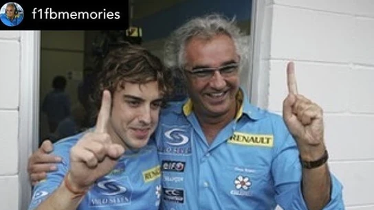Fernando Alonso y Flavio Briatore Fernando Alonso y Flavio Briatore
