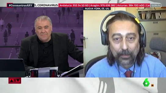 El doctor García Sastre: "El estudio de seroprevalencia viene a decir que las medidas de contención han funcionado" El doctor García Sastre: "El estudio de seroprevalencia viene a decir que las medidas de contención han funcionado"