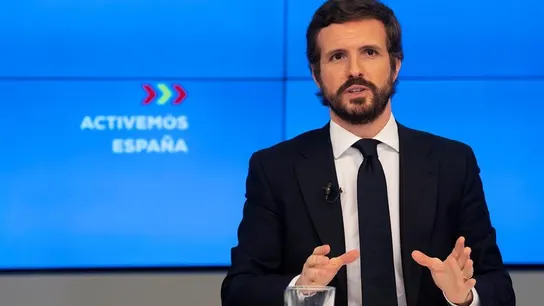El líder del PP, Pablo Casado El líder del PP, Pablo Casado