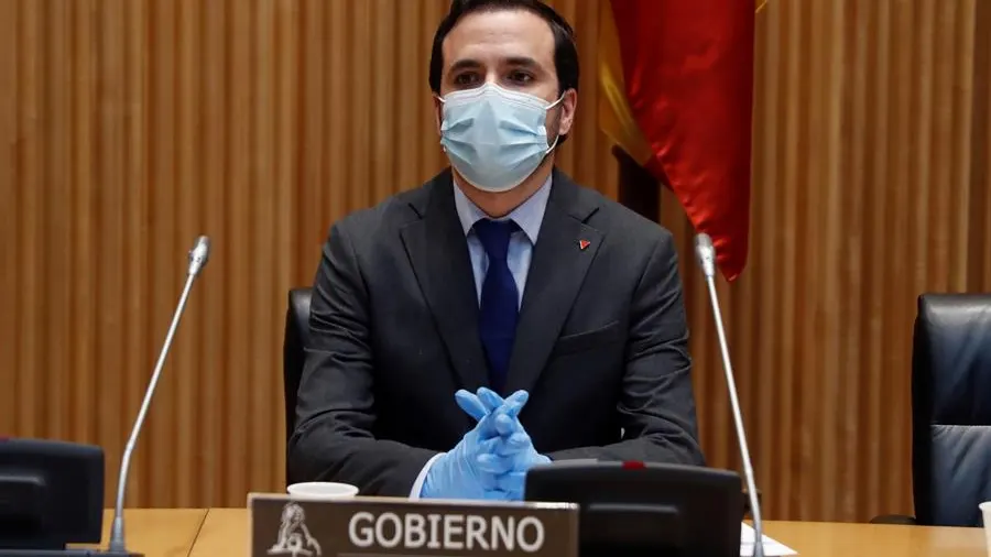 El ministro de Consumo, Alberto Garzón