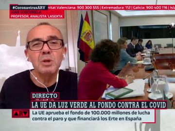 El analista de laSexta, Joan Coscubiela El analista de laSexta, Joan Coscubiela