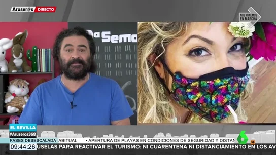 El Sevilla advierte de "los daños colaterales" de beber en pajita con mascarilla El Sevilla advierte de "los daños colaterales" de beber en pajita con mascarilla