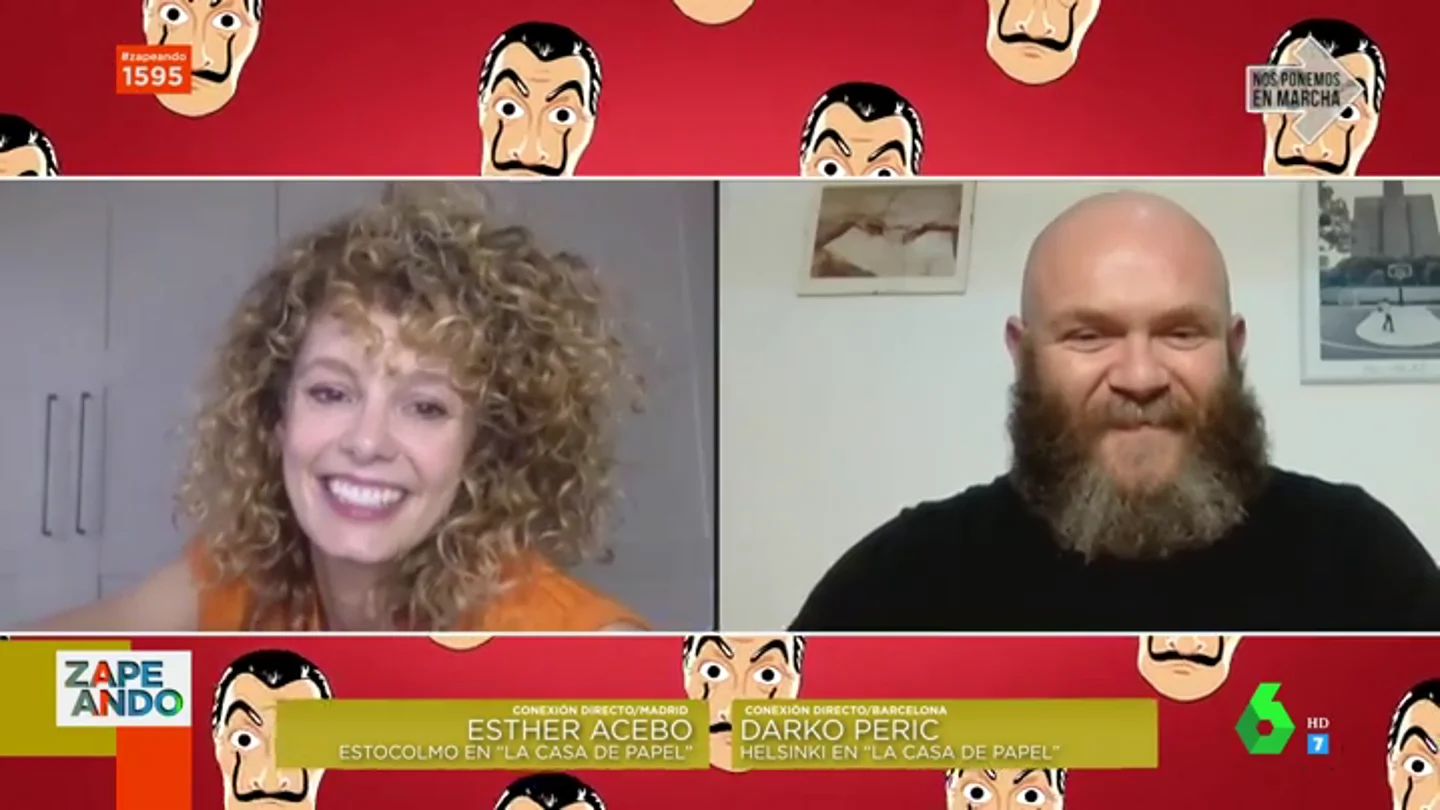 'Estocolmo' y 'Helsinki' explican lo más sorprendente que les ha ocurrido tras el éxito de La Casa de Papel: "Me han hablado desde Rusia" 'Estocolmo' y 'Helsinki' explican lo más sorprendente que les ha ocurrido tras el éxito de La Casa de Papel: "Me han hablado desde Rusia"