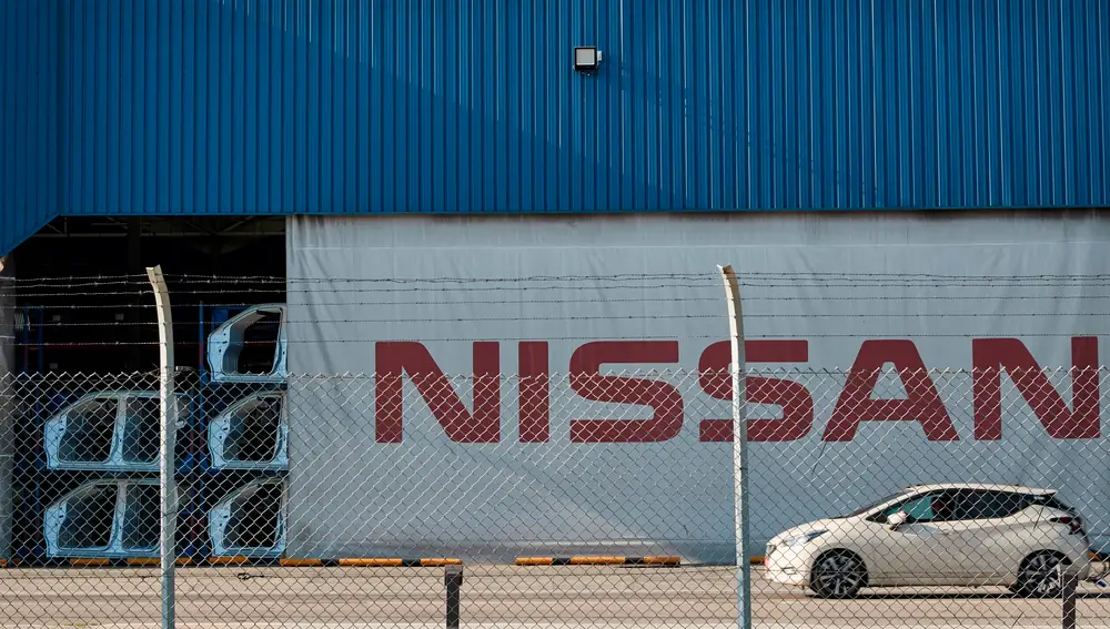 Aspecto de las instalaciones Nissan del centro de la Zona Franca de Barcelona