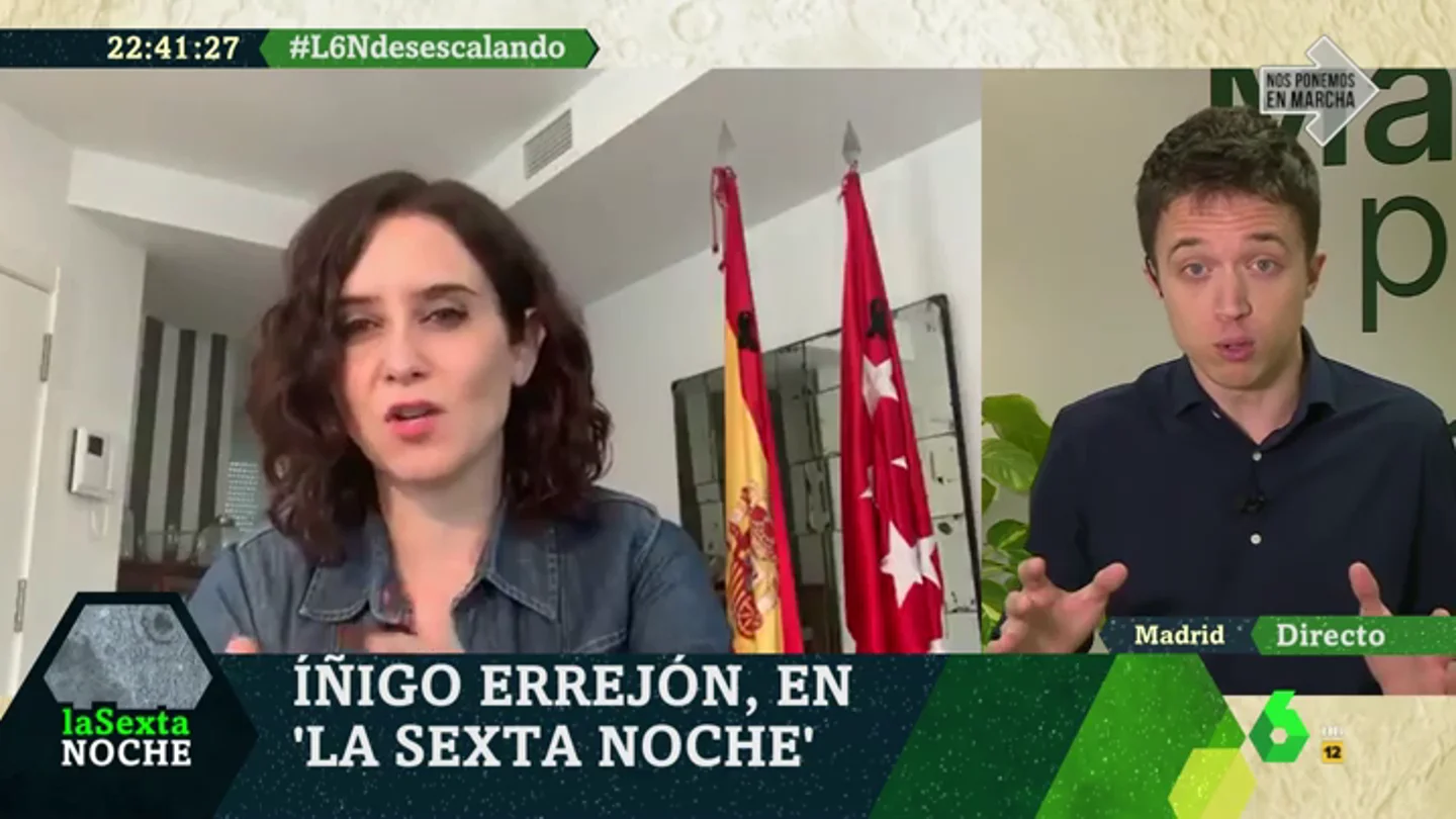 Íñigo Errejón en laSexta Noche Íñigo Errejón en laSexta Noche