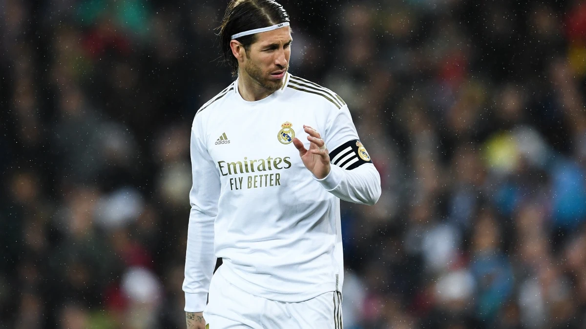 Sergio Ramos, con el Real Madrid