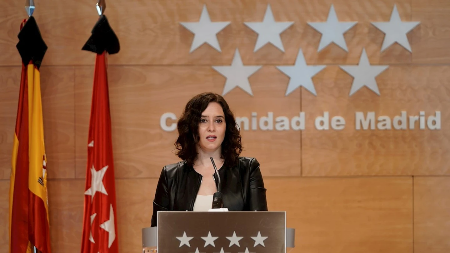 Rueda de prensa de Isabel Díaz Ayuso Rueda de prensa de Isabel Díaz Ayuso