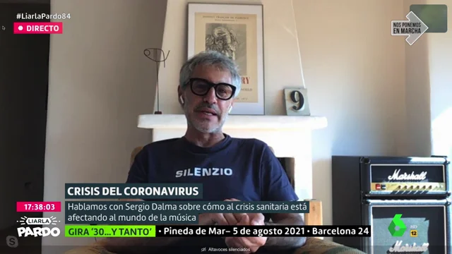 La crítica de Sergio Dalma a los políticos: "Me parece vergonzoso que todo se politice, se les ve demasiado el plumero"