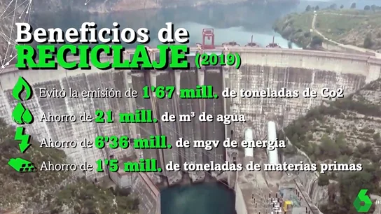 Los beneficios del reciclaje, en cifras Los beneficios del reciclaje, en cifras