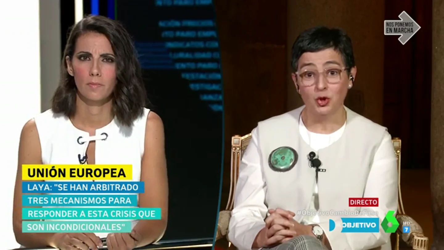 González Laya niega que España vaya a pedir un rescate a Europa González Laya niega que España vaya a pedir un rescate a Europa