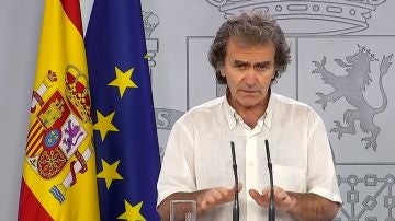 Fernando Simón en rueda de prensa (Archivo)