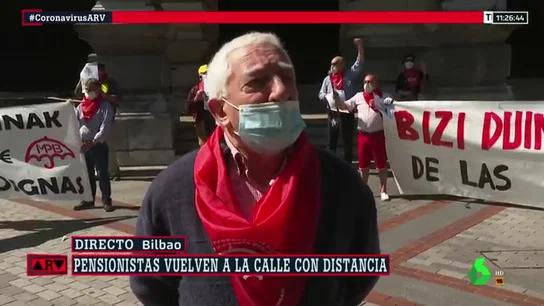 Los pensionistas vuelven a movilizarse para protestar por la situación de las residencias Los pensionistas vuelven a movilizarse para protestar por la situación de las residencias