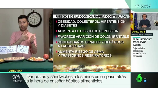 Depresión o problemas hepáticos: consejos nutricionales para evitar las consecuencias de los menús de la Comunidad de Madrid Depresión o problemas hepáticos: consejos nutricionales para evitar las consecuencias de los menús de la Comunidad de Madrid