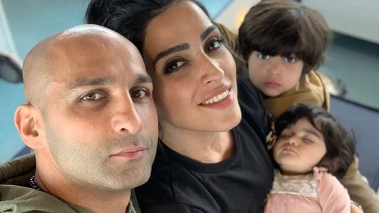 Una de las fotos compartidas en Instagram por la pareja iraní Una de las fotos compartidas en Instagram por la pareja iraní