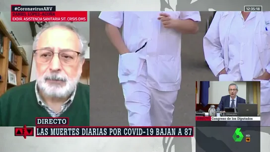 Daniel López-Acuña, en ARV Daniel López-Acuña, en ARV