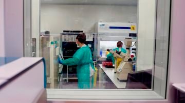 Sanitarios en la pandemia de coronavirus.