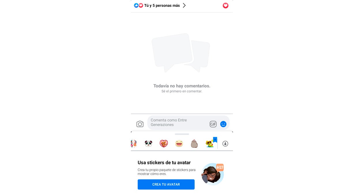 Crea tu avatar en Facebook | Parte 1