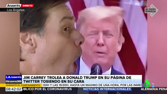Jim Carrey trolea a Donald Trump en Twitter tosiéndole en la cara Jim Carrey trolea a Donald Trump en Twitter tosiéndole en la cara