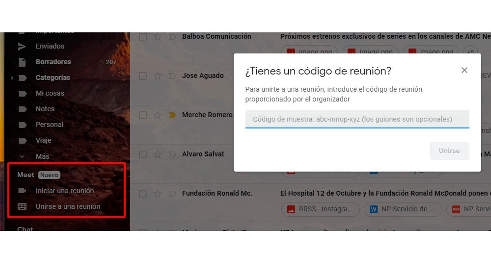 Los accesos directos de Gmail