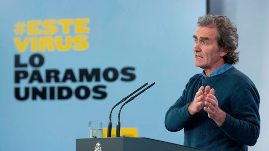 El director del Centro de Alertas y Emergencias Sanitarias del Ministerio de Sanidad, Fernando Simón El director del Centro de Alertas y Emergencias Sanitarias del Ministerio de Sanidad, Fernando Simón