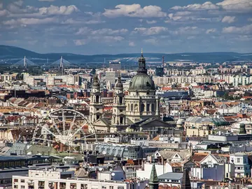 Panorámica de Budapest, Hungría Panorámica de Budapest, Hungría