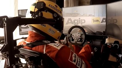 Atsushi Hiraoka recrea a Ayrton Senna