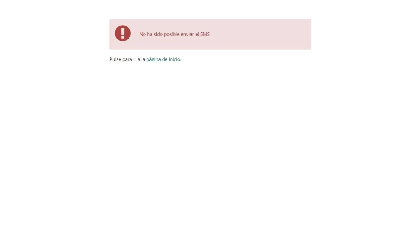 El error que imposibilita la presentación telemática de la solicitud. El error que imposibilita la presentación telemática de la solicitud.