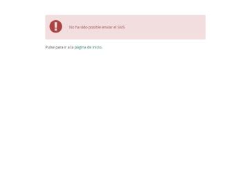 El error que imposibilita la presentación telemática de la solicitud. El error que imposibilita la presentación telemática de la solicitud.