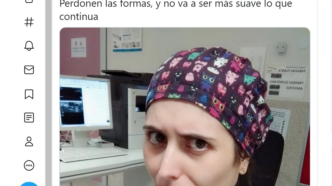 La denuncia de la doctora Elena Casado en las redes sociales