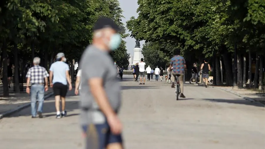 El parque de El Retiro