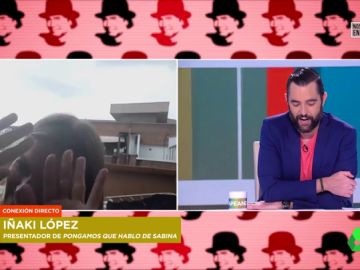 Andrea Ropero boicotea sin querer a Iñaki López en pleno directo: "Somos gente de tele, pero no siempre se nota" Andrea Ropero boicotea sin querer a Iñaki López en pleno directo: "Somos gente de tele, pero no siempre se nota"
