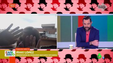 Andrea Ropero boicotea sin querer a Iñaki López en pleno directo: "Somos gente de tele, pero no siempre se nota"