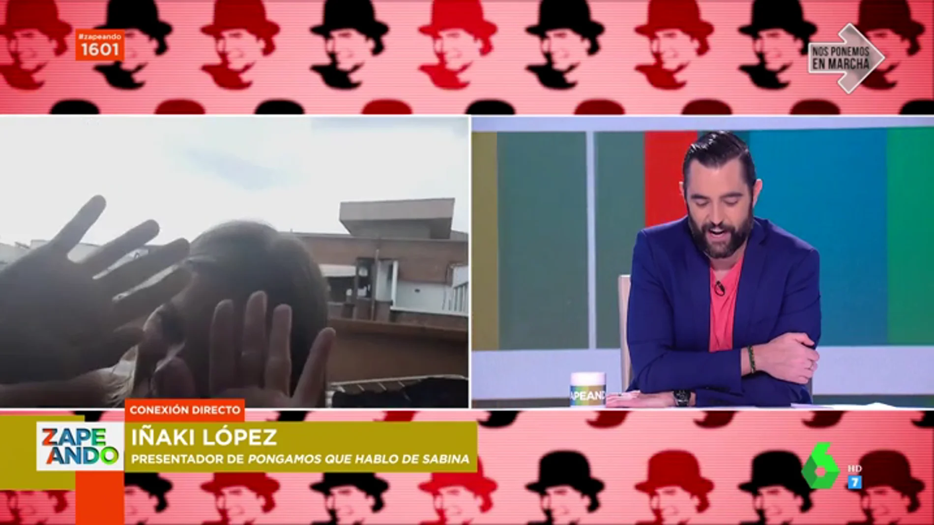 Andrea Ropero boicotea sin querer a Iñaki López en pleno directo: "Somos gente de tele, pero no siempre se nota"