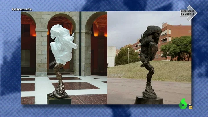 La escultura homenaje a las víctimas donada a Madrid no solo se creó en 1995: su autor donó otra igual a un pueblo hace años